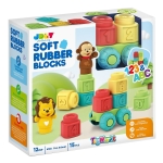 Βρεφικά Μαλακά Τουβλάκια 15 Τεμαχίων 26x23x9cm ToyMarkt 941129 - 1 τμχ