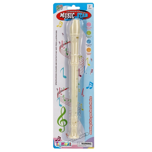 Φλογέρα σε Καρτέλα 38x10cm ToyMarkt 9678 - 1 τμχ