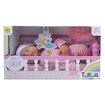 Ξαπλωμένο Μωράκι 35cm Μπαταρίας 36x20x12cm ToyMarkt 98213 - 1 τμχ - Image 2