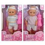Μωρό 22cm με Μπιμπερό 13x23x7cm ToyMarkt 98260 - 1 τμχ