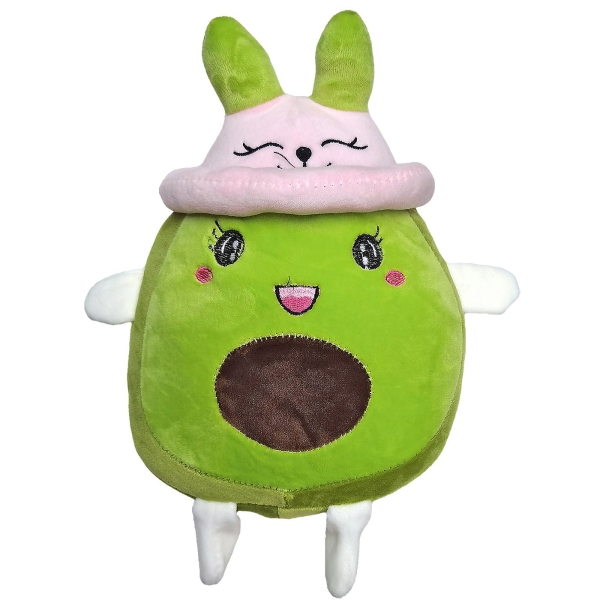 Λούτρινο Soft Avocado με Καπέλο 29cm ToyMarkt 99533 - 1 τμχ
