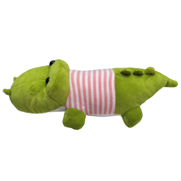 Λούτρινο Soft Κροκόδειλος με Μπλούζα 38cm ToyMarkt 99534 - 1 τμχ