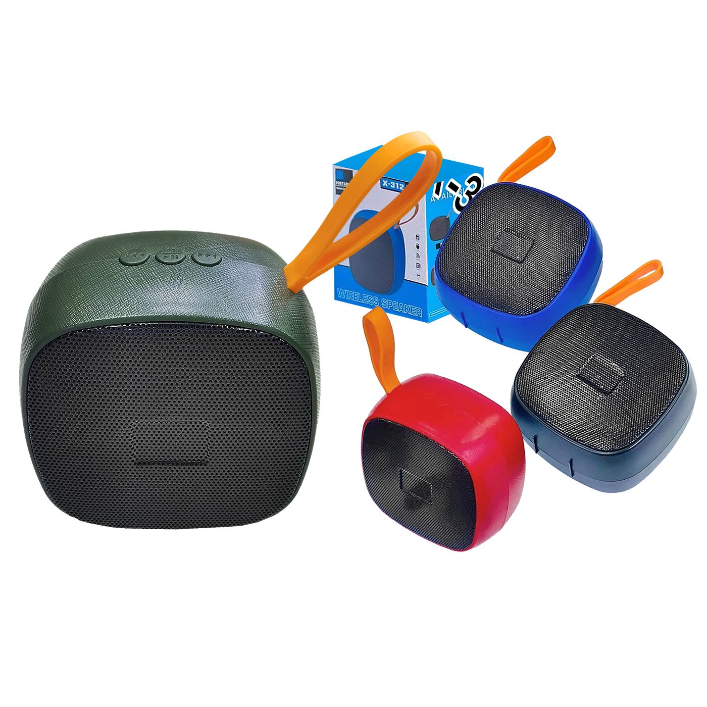 Ηχείο Bluetooth Τεράγωνο Μικρό 8,5X8,5X5Cm Homie 108511 - 1 Τμχ