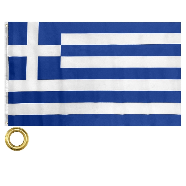 Σημαία Ελληνική Υφασμάτινη για Κοντάρι 90x150cm Homie 11631 - 1 τμχ