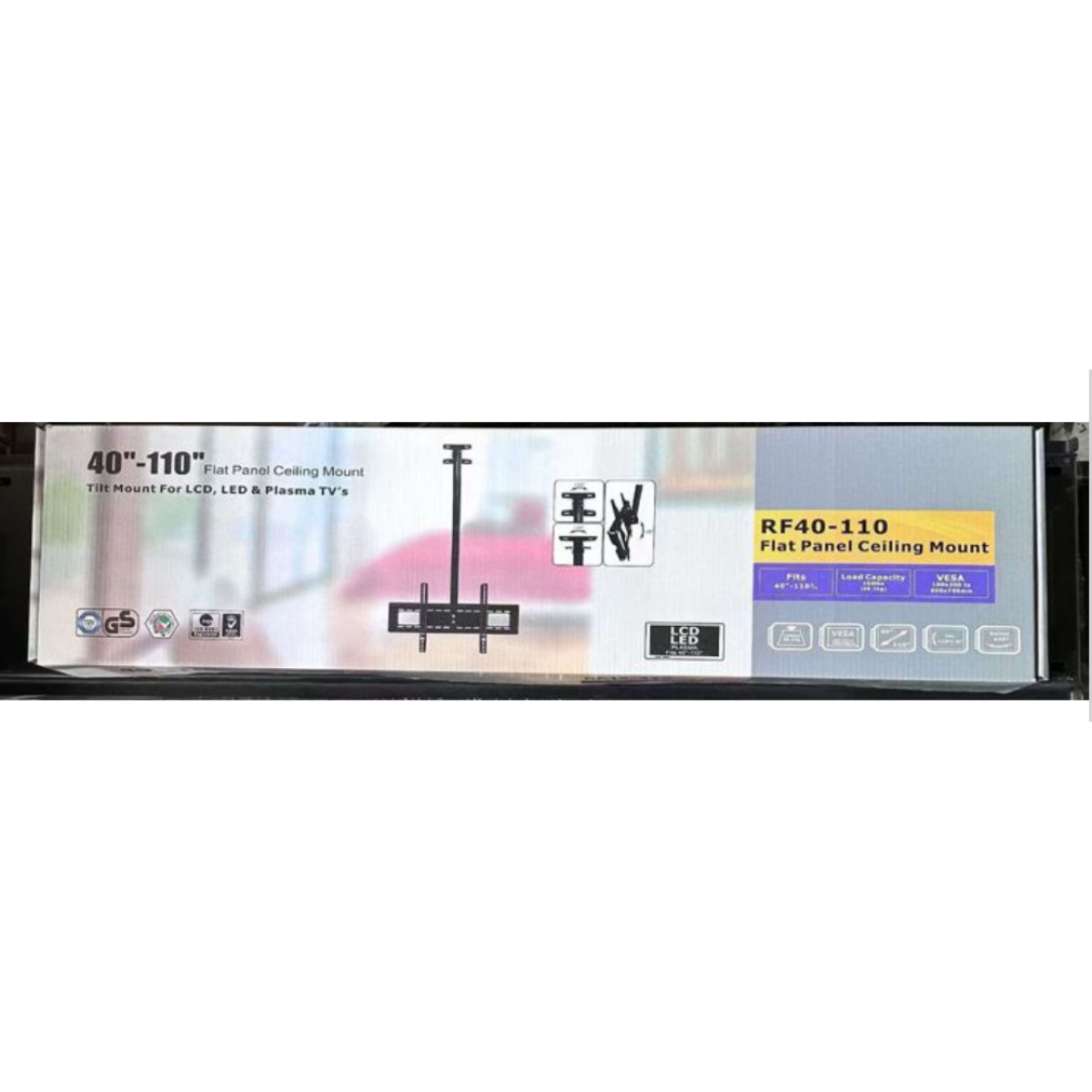 Βάση Τηλεόρασης Οροφής 40″–110″ Με Κλίση & Περιστροφή 360° RF40-110 - Image 6