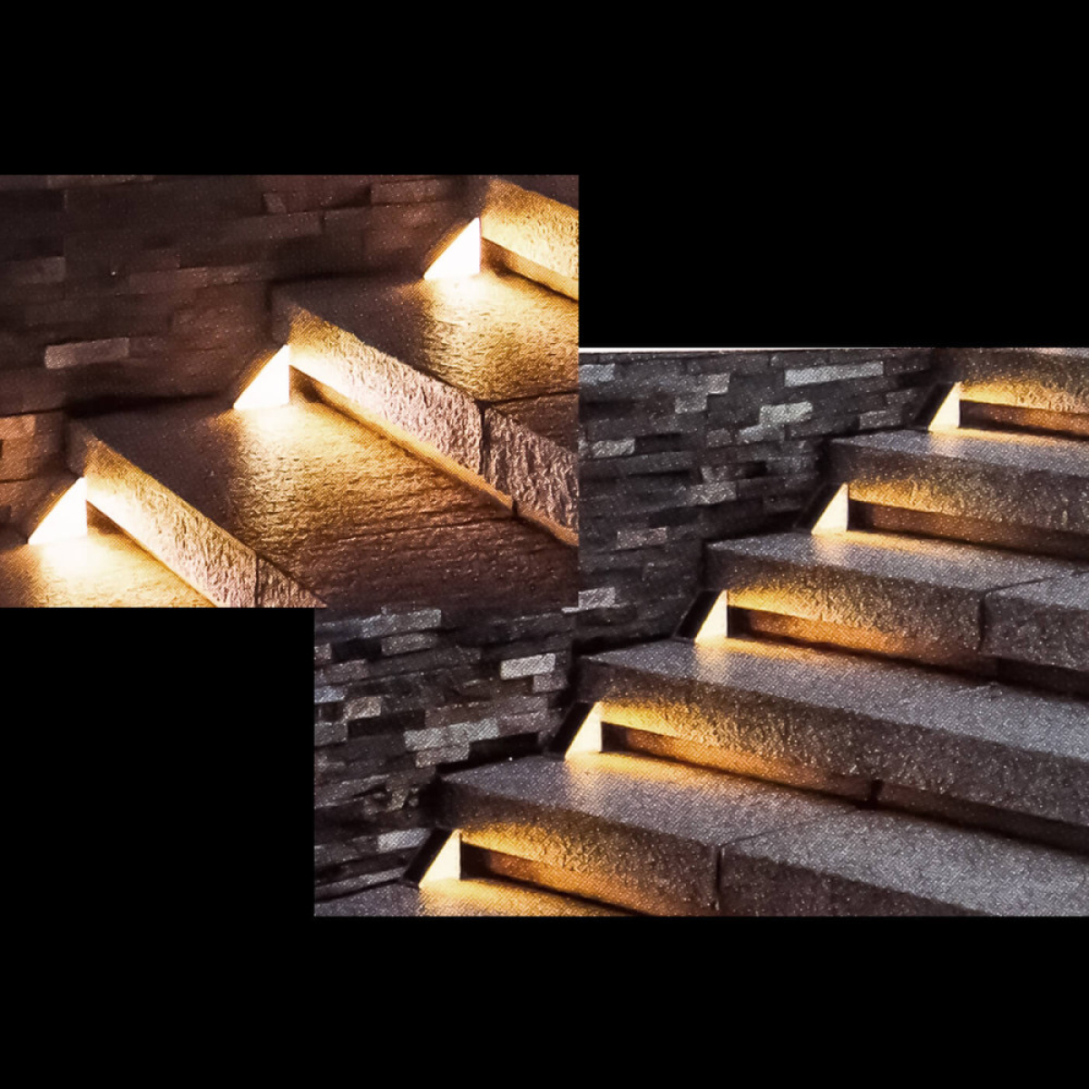 Αδιάβροχα Ηλιακά Φωτιστικά Σκάλας LED 22 SMD Θερμό Λευκό 3000K IP65 – Σετ 2 Τεμαχίων - Image 3