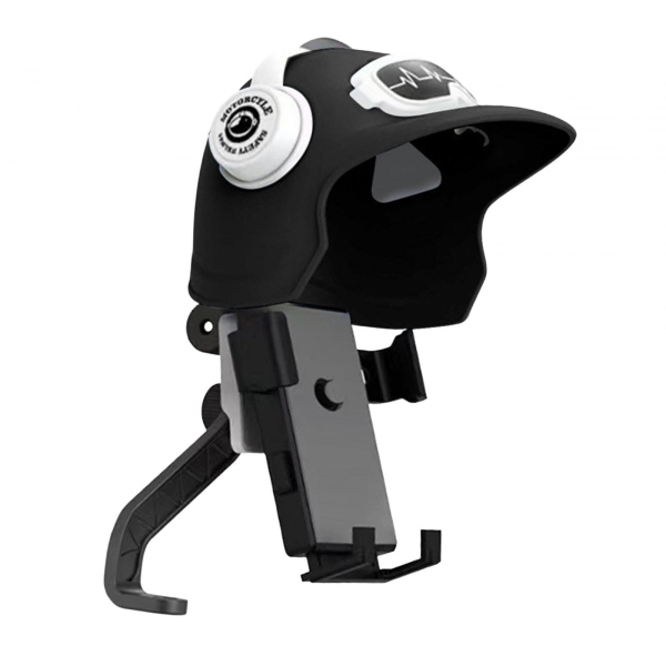 Αδιάβροχη Βάση Κινητού με Σκίαστρο για Μοτοσυκλέτα και Ποδήλατο & Βραχίονα