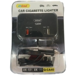 Andowl Φορτιστής Αυτοκινήτου USB & Type-C 120W με Καλώδιο Q-CA40