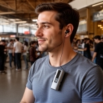 Ανασυρόμενο Ακουστικό Bluetooth Borofone K92 – Μαύρο