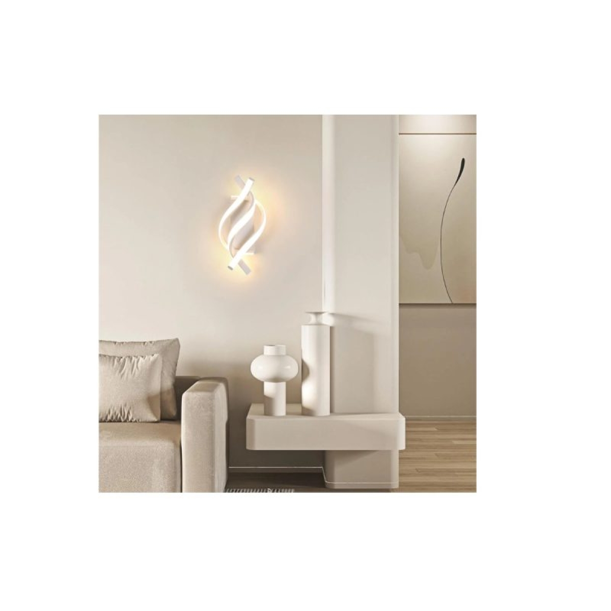 Απλίκα Τοίχου LED 16W Με CCT Switch Universo AQ23-B3C - Image 2