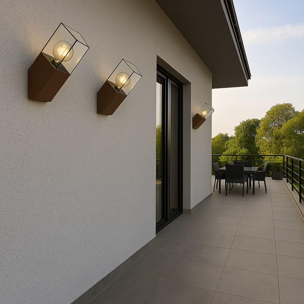 Απλίκα Τοίχου LED E27 IP44 Universo B250 - Image 7