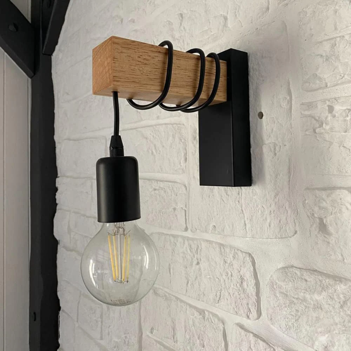 Απλίκα Τοίχου LED Industrial 1xE27 Universo AQ64-N - Image 2