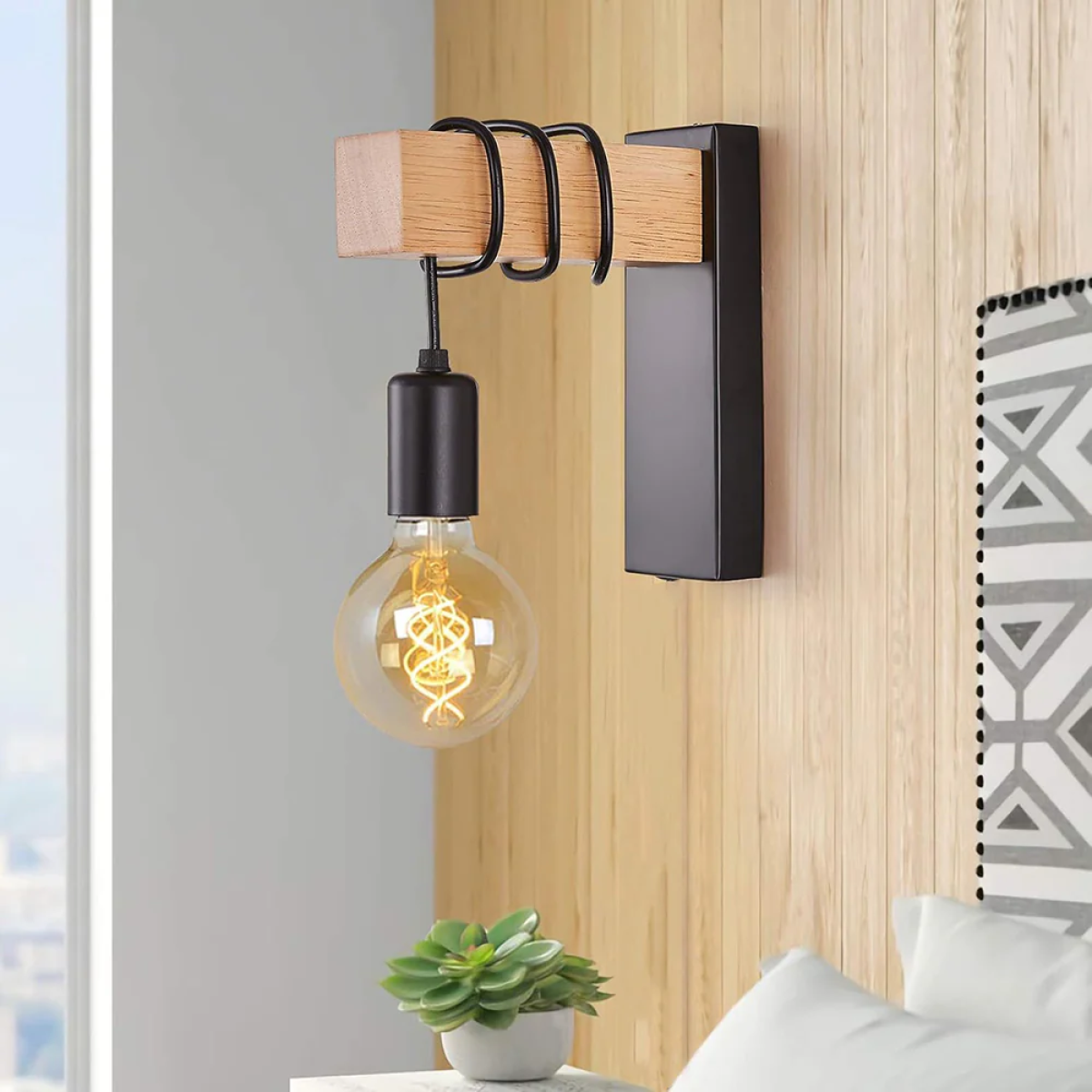 Απλίκα Τοίχου LED Industrial 1xE27 Universo AQ64-N - Image 6