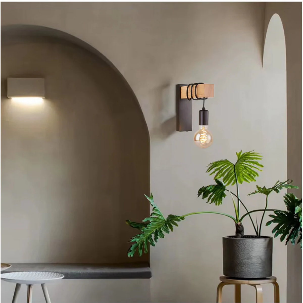 Απλίκα Τοίχου LED Industrial 1xE27 Universo AQ64-N - Image 8