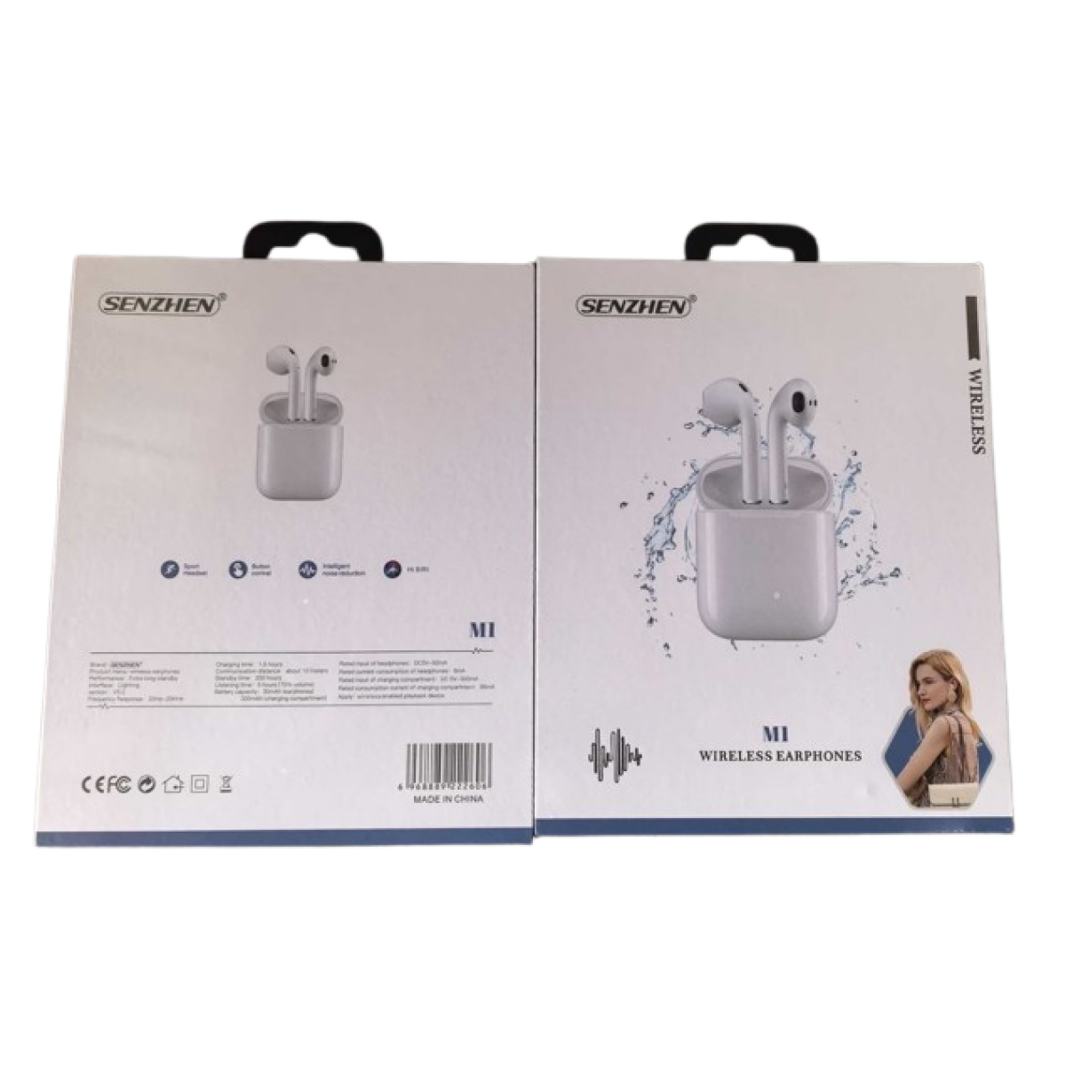 Ασύρματα Ακουστικά Bluetooth Με Θήκη Φόρτισης Senzhen M1