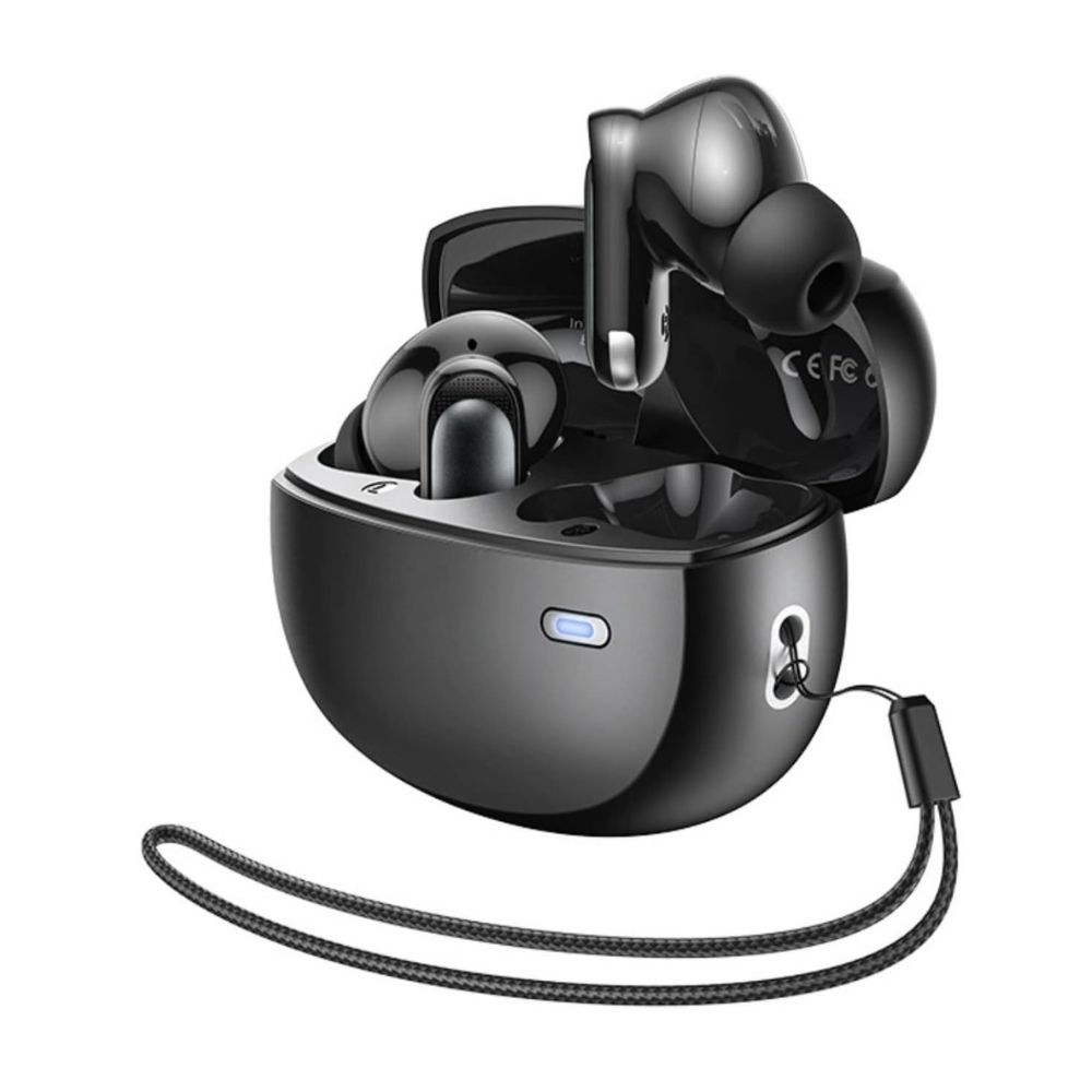 Ασύρματα Ακουστικά Bluetooth Tws-02 Με Ακύρωση Θορύβου Anc/Enc &Amp; Bluetooth 5.4 - Μαυρο