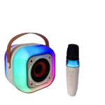 Aσύρματο Φορητό Ηχείο Karaoke Bluetooth Με Μικρόφωνο & RGB LED Φωτισμό K12