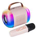 Aσύρματο Φορητό Ηχείο Karaoke Bluetooth Με Μικρόφωνο & RGB LED Φωτισμό K5