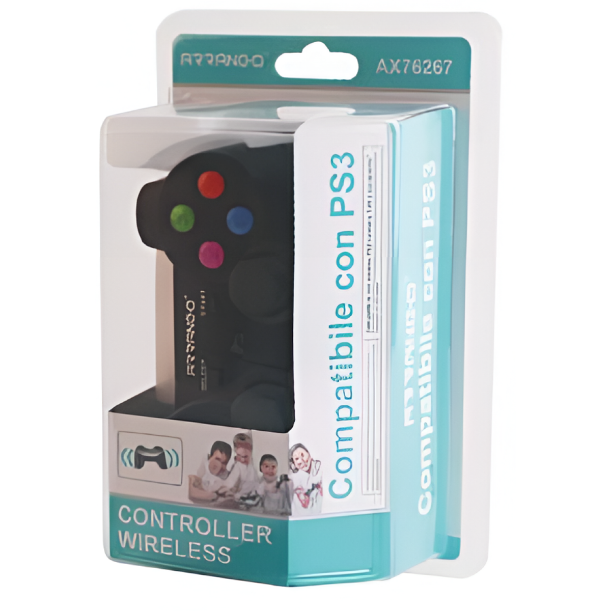 Ασύρματο Gamepad DoubleShock Για PS3 Arrango AX76267 - Image 3
