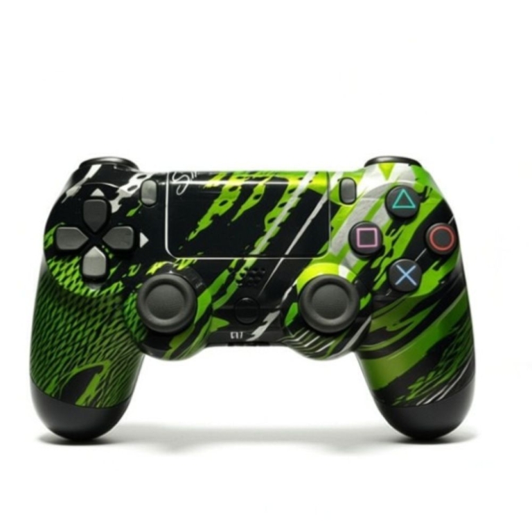 Ασύρματο Gamepad για PS4 Green Camo