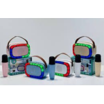 Ασύρματο Ηχείο Karaoke Με Μικρόφωνο & RGB LED Φωτισμό BT-K8 - Image 2