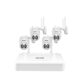 Ασύρματο Wi-Fi Σύστημα Ασφαλείας CCTV με 4 PTZ Κάμερες & NVR – 2MP, H.265