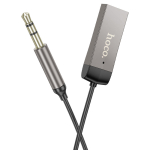 Bluetooth Audio Receiver V5.3 USB & 3.5mm Με Ενσωματωμένο Μικρόφωνο Και Καλώδιο Σπιράλ 120cm Hoco E78 Benefit - Image 4