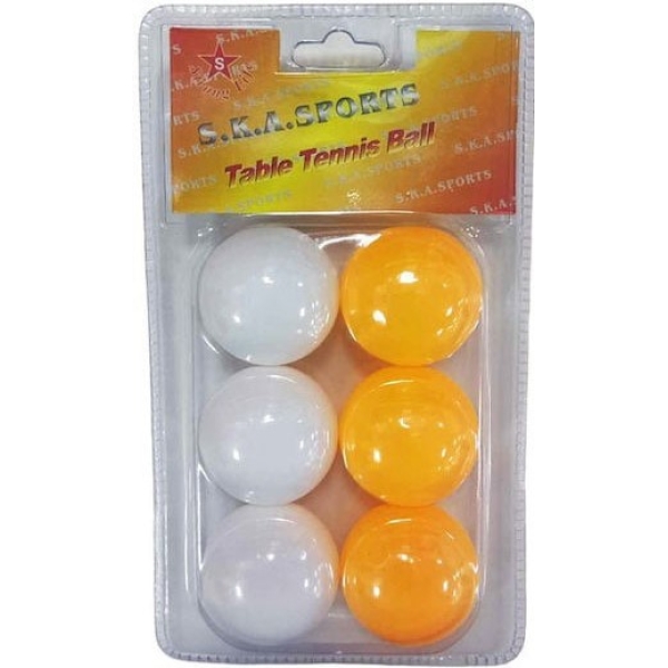 Μπαλάκια Ping Pong Σετ 6τμχ - Table Tennis Ball