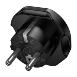 Borofone Αντάπτορας Πρίζας Universal USA, UK, EU, AU BAC15 Μαύρο