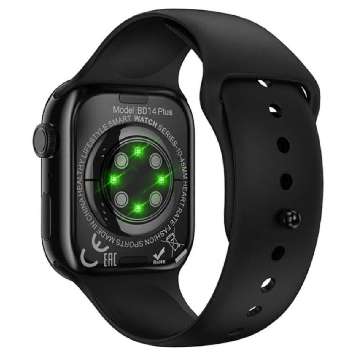 Borofone BD14 Plus Smartwatch Activity Tracker 2.01” – Μαύρο