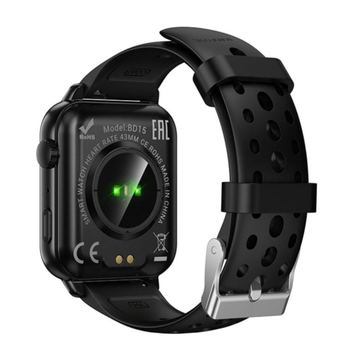 Borofone BD15 Smartwatch με Οθόνη 1.83” & IP67 – Μαύρο