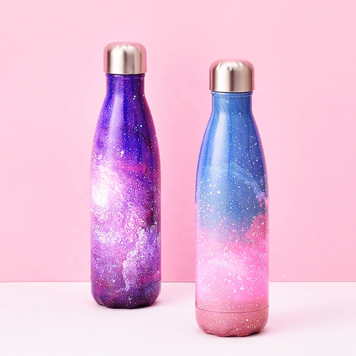 Μπουκάλι Θερμός Ανοξείδωτο Με Καπάκι 500ml Starry Sky - Image 3