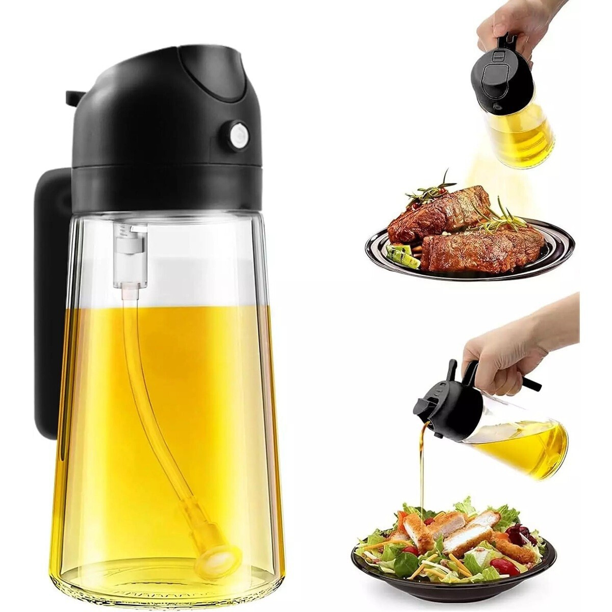 Δοχείο Λαδιού Σπρέι 470ml Andowl Q-YH07 - Image 3