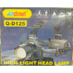 Επαναφορτιζόμενος Φακός Κεφαλής Headlight 300m Andowl Q-D125