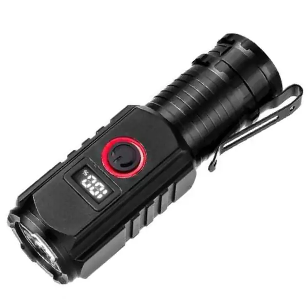 Επαναφορτιζόμενος Φακός Τσέπης LED Με USB PL-302