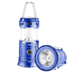 Επαναφορτιζόμενος Ηλιακός Φακός LED 220V Μπλε MH-5800T - Image 4