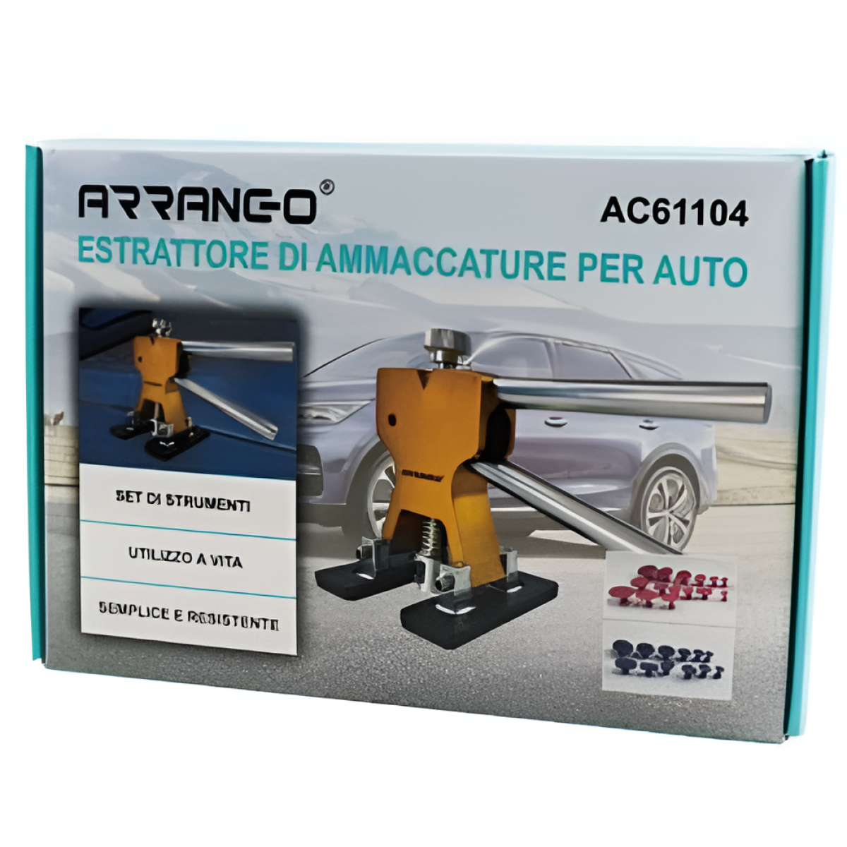 Εργαλείο Επισκευής Βαθουλωμάτων Arrango AC61104 - Image 4