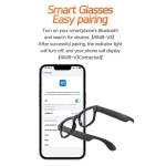 Έξυπνα Γυαλιά Με Εναλλάξιμους Φακούς & Bluetooth για Κλήσεις και Μουσική AIMB-V3 - Image 8