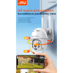 Έξυπνη Κάμερα Ασφαλείας WiFi Πανοραμική 360° Με Παρακολούθηση Και Αμφίδρομη Ομιλία OTU JK-002 - Image 6