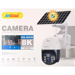 Έξυπνη Κάμερα Παρακολούθησης 4G 8K IP66 Με SIM Και Εφαρμογή Andowl G939 - Image 3