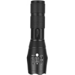 Φακός LED Αλουμινίου Πολλαπλών Χρωμάτων Με Zoom Και Φόρτιση USB Type-C X-Balog K04