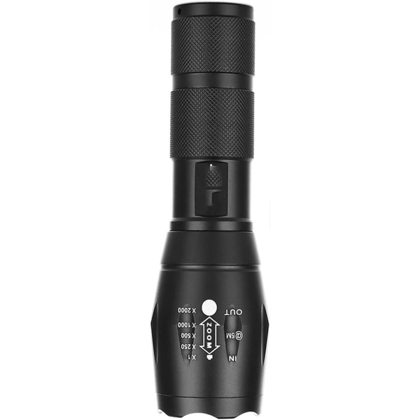 Φακός LED Αλουμινίου Πολλαπλών Χρωμάτων Με Zoom Και Φόρτιση USB Type-C X-Balog K04