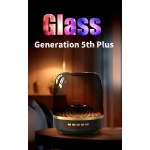 Φορητό Bluetooth Ηχείο Με RGB Φωτισμό Glass5+ Μαύρο - Image 3