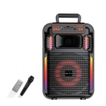 Φορητό Ηχείο Bluetooth 10" Με RGB Φωτισμό & Ασύρματο Μικρόφωνο ABS-10101