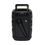 Φορητό Ηχείο Bluetooth 10W Με Μικρόφωνο & LED Φωτισμό O8K BT-602 - Image 2