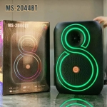 Φορητό Ηχείο Bluetooth 8” Με Μικρόφωνο Και RGB Φωτισμό MS-2044BT - Image 2