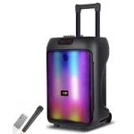 Φορητό Ηχείο Karaoke Bluetooth 12ʺ Με Μικρόφωνο, Tηλεχειριστήριο & LED Φωτισμό JT-1288