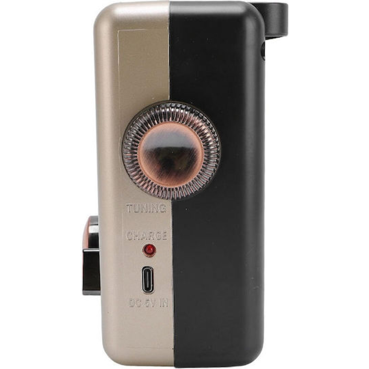 Φορητό Ραδιόφωνο Με Bluetooth Και Κάρτα TF Χρυσό Cmik MK-A25BT - Image 6
