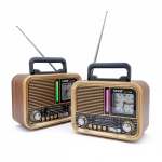 Φορητό Ραδιόφωνο Retro Με Bluetooth AM/FM Και Ρολόι NS-7778BT