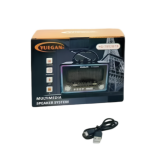 Φορητό Ραδιόφωνο Retro Με Bluetooth Και RGB Φωτισμό Yuegan YG-7052BTS - Image 2